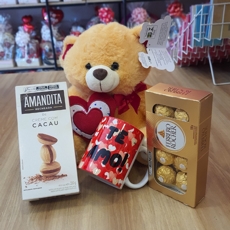 Kit Te Amo Com Caneca 