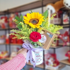 Arranjo Na Caneca Com Ferrero 50g